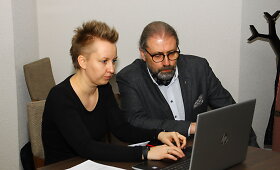 Rytis Mykolas Račkauskas su komanda laukia rinkimų rezultatų