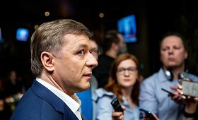 Lietuvos valstiečių ir žaliųjų sąjungos nariai laukia Europos parlamento rinkimų rezultatų