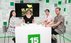 15min studijoje - pokalbis apie festivalį &bdquo;Galapagai&ldquo;