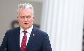 G.Nausėdos spaudos konferencija apie situaciją Baltarusijoje