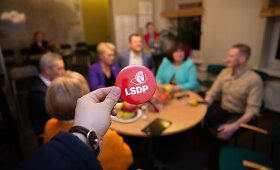 Lietuvos socialdemokratai laukia rinkimų rezultatų