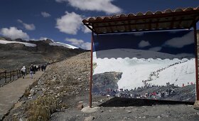 Tirpstantys ledynai Peru &ndash; liūdnas klimato kaitos įrodymas