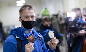 Danas Rap&scaron;ys grįžo i&scaron; pasaulio plaukimo čempionato