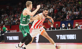 Jure Zdovco debiutas: &bdquo;Crvena zvezda&ldquo; &ndash; &bdquo;Žalgiris&ldquo;