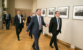 Premjero spaudos konferencija po pasitarimo dėl Kelių priežiūros ir plėtros programos įgyvendinimo