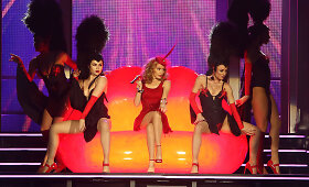 Kauno publiką kaitino seksualus Kylie Minogue pasirodymas