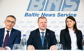 Saulius Skvernelis pristatė &scaron;alies ateities viziją ir &scaron;tabo komandą