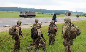 NATO kariai treniruojasi ginti Suvalkų koridorių