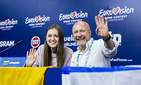 Po pirmojo &bdquo;Eurovizijos&ldquo; pusfinalio &ndash; finalininkų spaudos konferencija