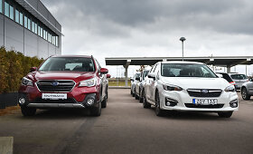 &bdquo;Subaru Impreza&ldquo; ir &bdquo;Subaru Outback&ldquo; bandymai &Scaron;vedijoje