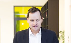 15min.lt konferencijoje kandidatas į prezidentus Valdemaras Toma&scaron;evskis 
