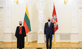 Prezidentas priėmė generalinės prokurorės Nidos Grunskienės priesaiką