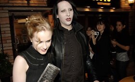 Evan Rachel Wood ir Marilynas Mansonas