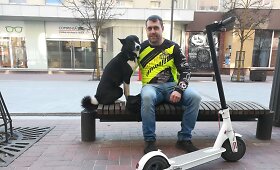 &Scaron;uo Maila mėgsta važinėti viskuo, ką vairuoja &scaron;eimininkas