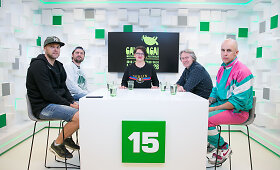 15min studijoje &ndash; &bdquo;Galapagų&ldquo; desantas: A.Barni&scaron;kis-Blėka, V.Bareikis, &bdquo;G&G Sindikatas&ldquo;