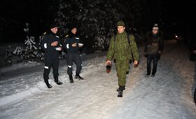 Naktinio žygio &bdquo;Sukilėlių keliais 2013&ldquo; akimirkos