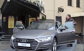Naujutėlaitė &bdquo;Audi A8&ldquo; &ndash; važiuojantis SPA