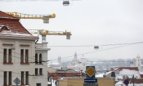 Vilniuje - naujų butų statybų bumas