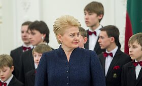 Prezidentė Dalia Grybauskaitė sveikino muzikus ir jų mokytojus