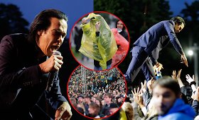&bdquo;Nick Cave & The Bad Seeds&ldquo; koncertas Vilniaus Kalnų parke
