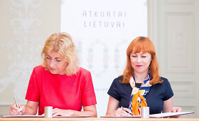 Liana Ruokytė-Jonsson ir Jurgita Petrauskienė patvirtino kultūros paso koncepciją