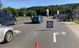 Akimirkos i&scaron; ilgąjį savaitgalį Kauno policijos surengtų vairuotojų patikrų