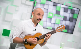 Jurgis Didžiulis 15min studijoje pristatė naują kūrinį &bdquo;Rolling Waves&ldquo;