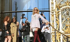 Celine Dion Paryžiaus auk&scaron;tosios mados savaitėje