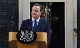 Po referendumo Davidas Cameronas paskelbė apie atsistatydinimą