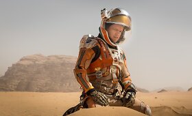 Mokslinės fantastikos filmas &bdquo;Marsietis&ldquo; su Mattu Damonu