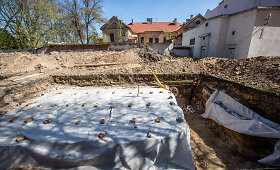 Archeologai Vilniaus centre atkasė Radvilų rūmų likučius