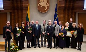 Vyriausybės kultūros ir meno premijų įteikimo ceremonija