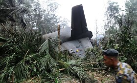 &Scaron;ri Lankoje nukrito &bdquo;Antonov AN-32&ldquo; karinis lėktuvas