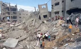 Izraelis bombardavo Džabalijos pabėgėlių stovyklą Gazos Ruože