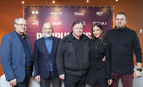 Filmo &bdquo;Purpurinis rūkas&ldquo; spaudos konferencija
