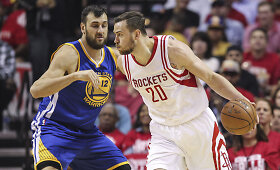 Donatas Motiejūnas pabandė įkrėsti NBA čempionams