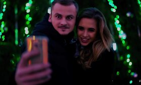 Eglė Jurgaitytė  kalėdiniame &bdquo;Justinas Trio&ldquo; vaizdo klipe