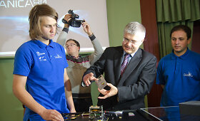 &bdquo;LitSat-1&ldquo; i&scaron;lydėtas į Hjustoną