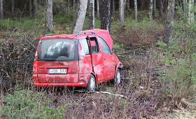 Pasvalio rajone nuo kelio nulėkė ir virto &bdquo;Toyota&ldquo;