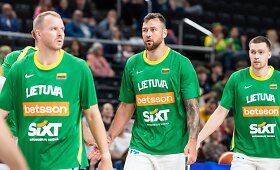Lietuvos vyrų krep&scaron;inio rinktinės kontrolinės rungtynės: Lietuva &ndash; Estija
