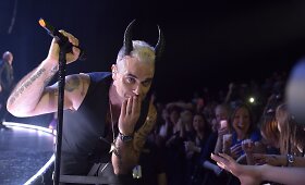 Prie&scaron; koncertą Kaune &ndash; Robbie Williamso &scaron;ou Paryžiuje