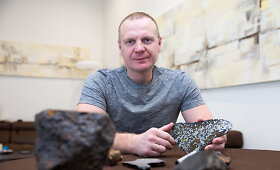Meteoritų kolekcininkas Andrejus