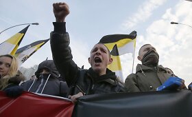 Maskvoje minint Nacionalinės vienybės dieną surengtas &bdquo;rusų mar&scaron;as&ldquo;