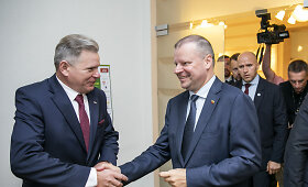 Saulius Skvernelis pristatė susisiekimo ministrą Jaroslavą Narkevičių