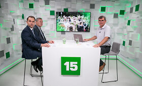 15min studijoje &ndash; susisiekimo ministras Rokas Masiulis ir Artūras Pakėnas