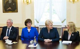 Dalia Grybauskaitė susitiko su susitiko su universitetų rektoriais