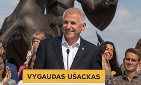Vygaudas U&scaron;ackas paskelbė apie dalyvavimą Lietuvos Respublikos Prezidento rinkimuose