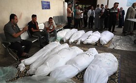 Izraelio atsakas į &bdquo;Hamas&ldquo; smurtą: tūkstančiai žuvusiųjų Gazoje