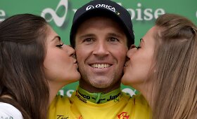 &bdquo;Tour de Romandie&ldquo; dviratininkų lenktynėse po dviejų etapų greičiausias &scaron;veicaras Michaelis Albasini