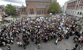 Latvijoje 5 tūkst. mokytojų ir dėstytojų reikalavo didesnių atlyginimų 